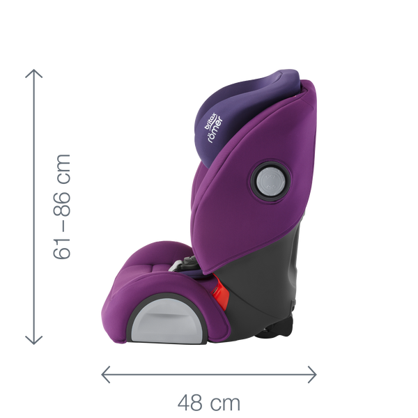 EVOLVA 1 2 3 SL SICT autostoeltje Britax R mer